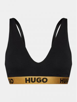 Merevítő nélküli melltartó Hugo fekete