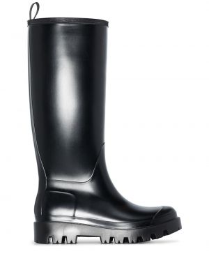 Botas de agua con tacón Gia Borghini negro