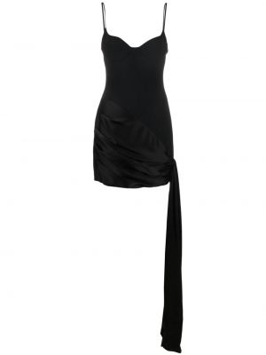 Drapovaný sukňa David Koma čierna