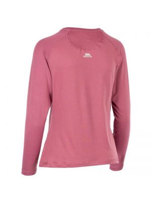 Базовая футболка с длинным рукавом Trespass розовая