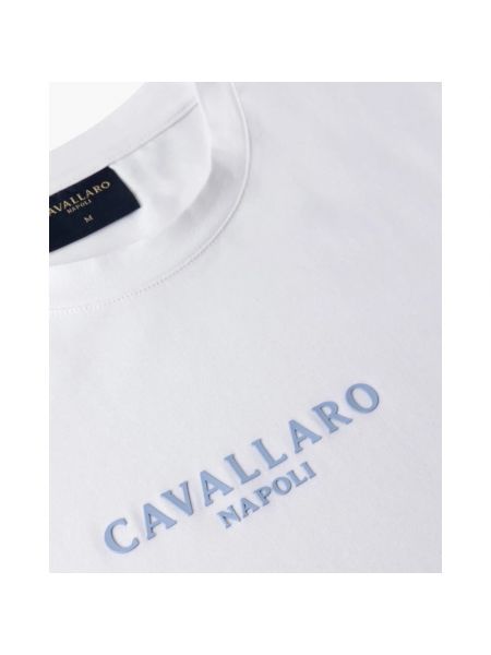 Camisa elegante Cavallaro blanco