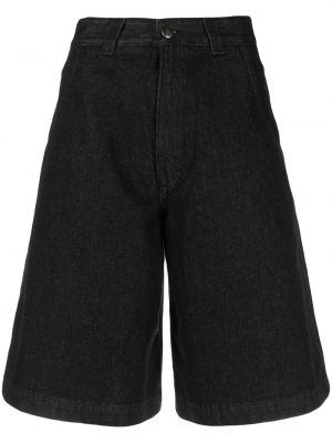 Shorts di jeans baggy Société Anonyme nero