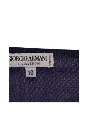 Top de algodón Armani Pre-owned violeta