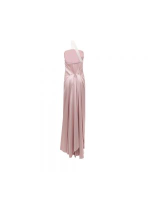 Sukienka długa Fendi różowa