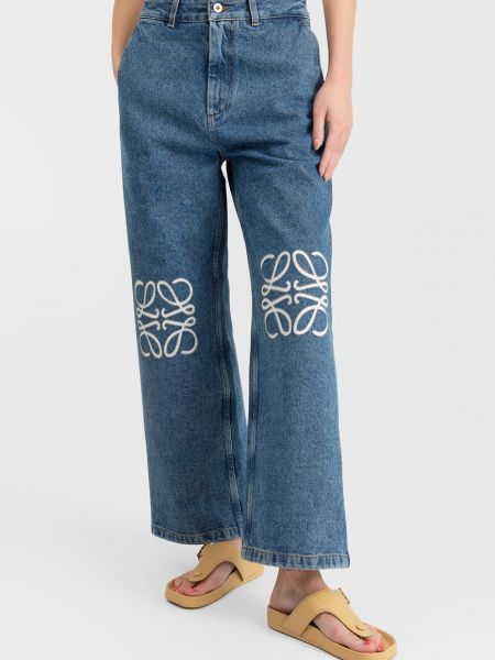 Синие джинсы Loewe