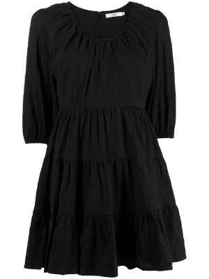 Pamut mini ruha B+ab fekete