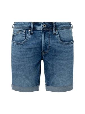 Džínové šortky Pepe Jeans modré