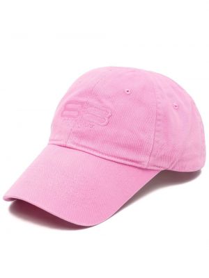 Cappello con visiera Balenciaga rosa