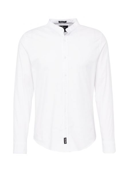 Jednofarebná bavlnená košeľa s dlhými rukávmi Hollister