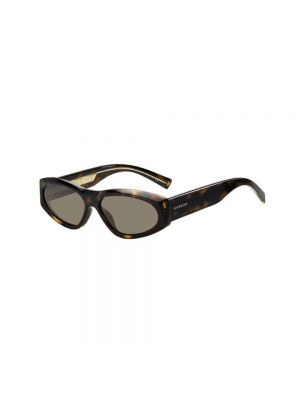 Okulary przeciwsłoneczne Givenchy brązowe
