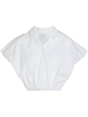 Bluză din bumbac Giambattista Valli alb
