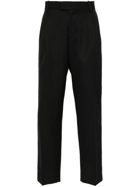 Pantalon de costume brodé Drôle De Monsieur noir