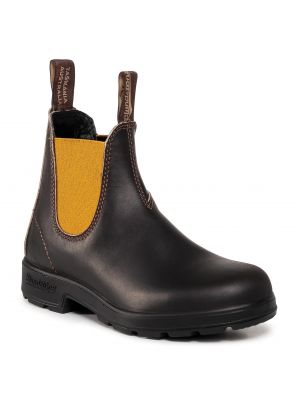 Členková obuv s elastickým prvkom Blundstone - 1919 Brown/Mustard