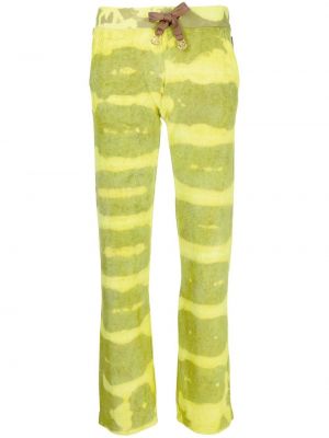 Pantaloni tie-dye Stain Shade verde