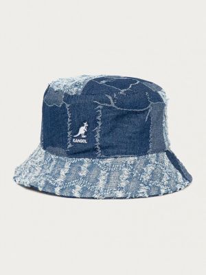 Хлопковая шляпа Kangol синяя