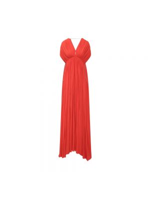 Sukienka długa Lanvin czerwona