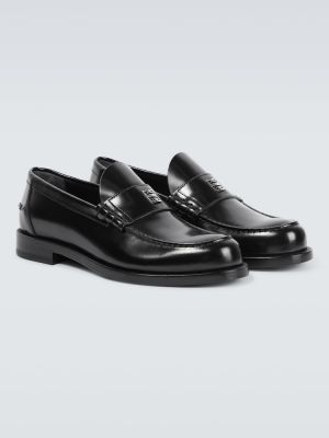 Nahast loafer-kingad Givenchy must