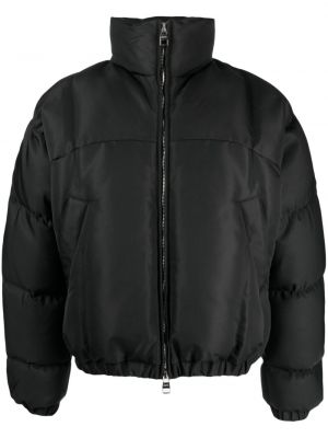 Geacă cu puf cu broderie Alexander Mcqueen negru