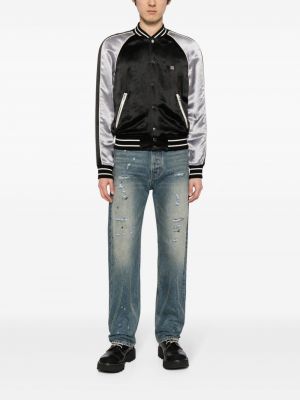 Distressed straight jeans Rhude