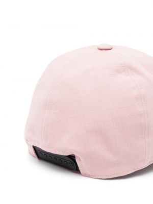 Haftowana czapka z daszkiem Rick Owens Drkshdw różowa