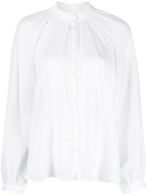 Košile s knoflíky Forte Forte bílá