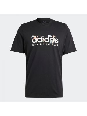 Marškinėliai Adidas Sportswear juoda