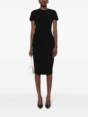 Přiléhavé šaty Victoria Beckham černé