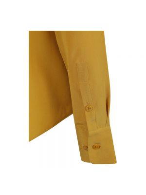 Camisa de seda manga larga Equipment amarillo