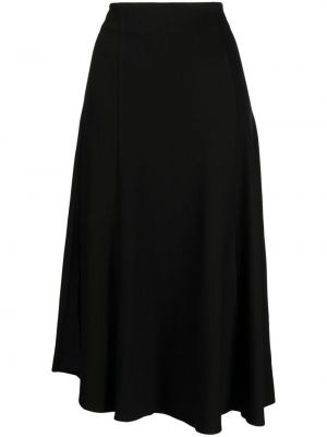 Asymetrické midi sukně B+ab černé