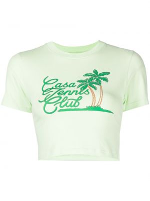 T-shirt Casablanca grön