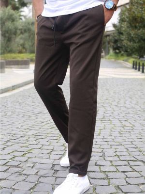 Jogger-püksid Madmext pruun