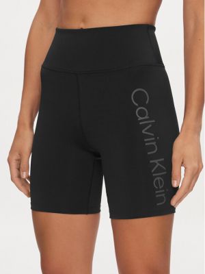 Sportske kratke hlače slim fit Calvin Klein Performance crna