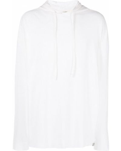 Mikina s kapucí s oděrkami 1017 Alyx 9sm bílá