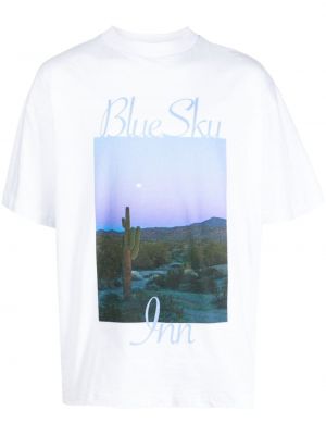 T-shirt mit print Blue Sky Inn