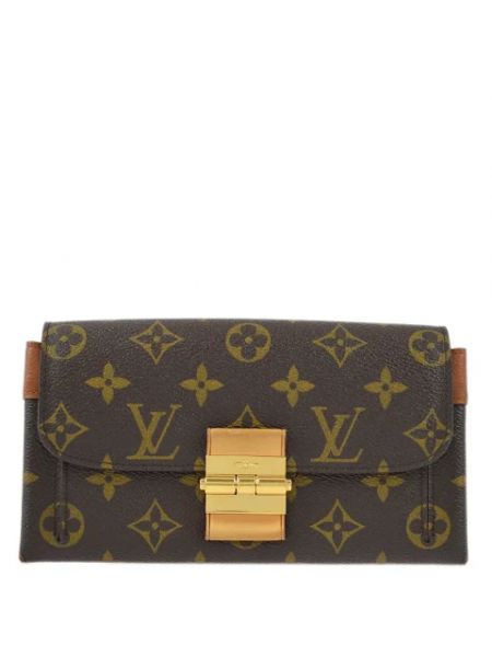 Portmonetka skórzany retro Louis Vuitton Vintage brązowy