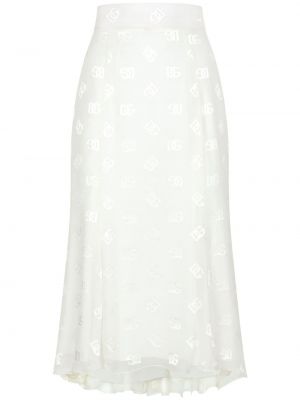 Suknja Dolce & Gabbana bijela