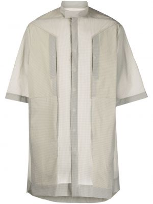 Camicia trasparente Rick Owens grigio