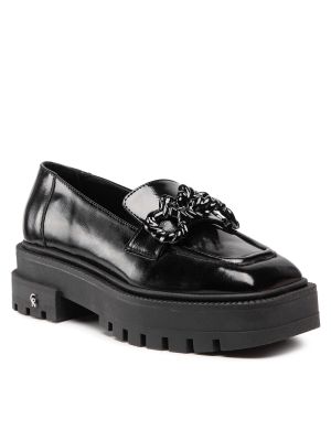 Loafers Carinii czarne