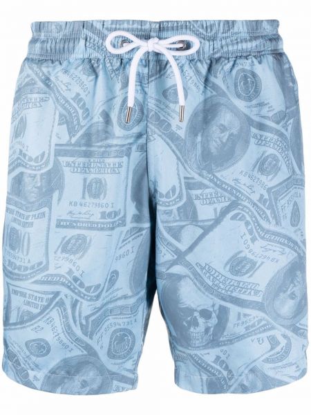 Trykt shorts Philipp Plein svart