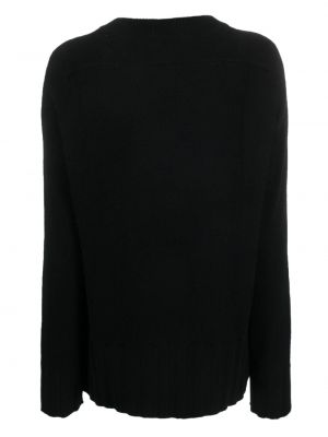 Pullover mit rundem ausschnitt Allude schwarz