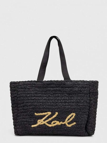 Пляжная сумка Karl Lagerfeld черная