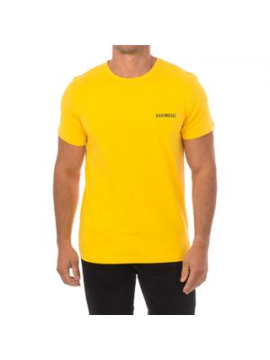 Koszulka z krótkim rękawem Bikkembergs żółta