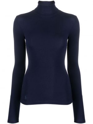 Džemper s vezom od kašmira Polo Ralph Lauren plava