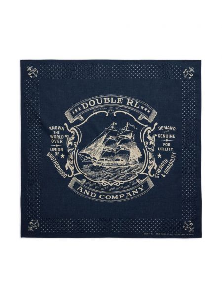 Schal aus baumwoll mit print Ralph Lauren Rrl