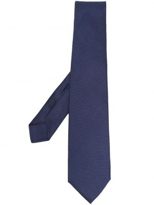 Копринена вратовръзка Barba синьо