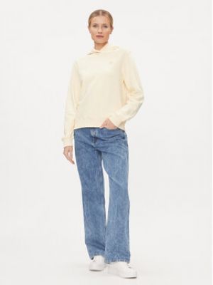 Mikina Calvin Klein Jeans žlutá