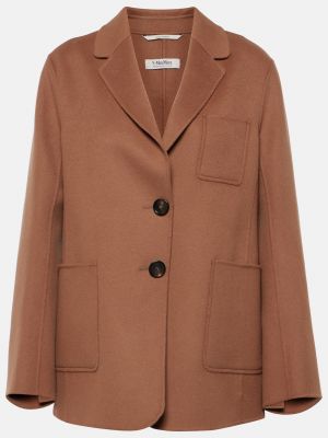 Шерстяная куртка 's Max Mara коричневая