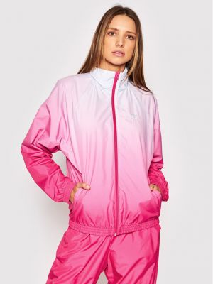 Prijelazna jakna Adidas ružičasta