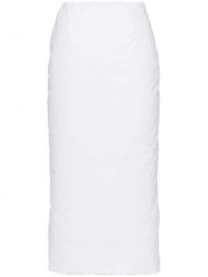 Pieštuko formos sijonas Prada balta