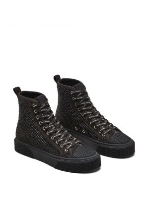 Sneakersy sznurowane koronkowe Marc Jacobs czarne